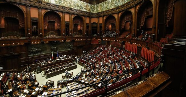 Rush finale nel weekend nelle Commissioni Lavoro e Affari sociali della Camera per l’esame del decretone reddito di cittadinanza - quota 100 (foto Ansa)  