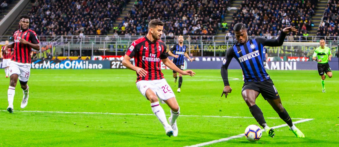 Keita Balde e Matteo Musacchio (Afp)