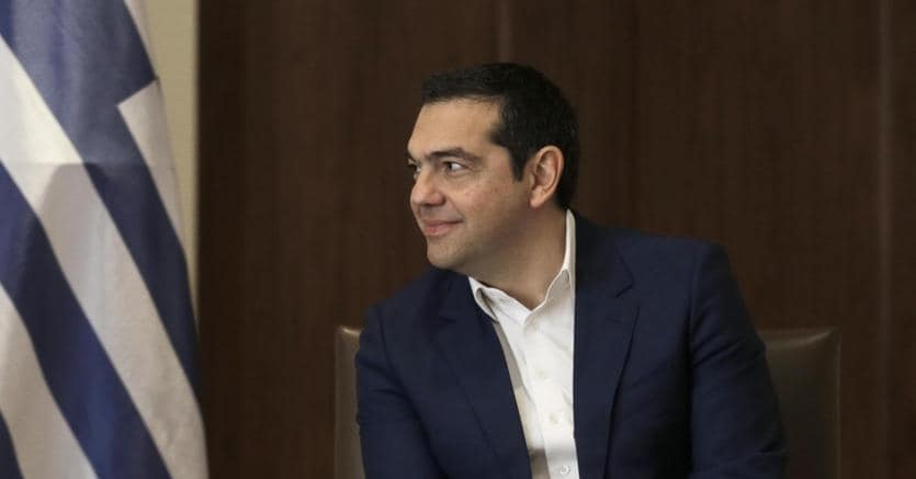 Il premier della Grecia Alexis Tsipras