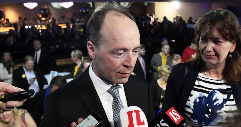 Il leader del Partito dei finlandesi, Jussi Halla-aho