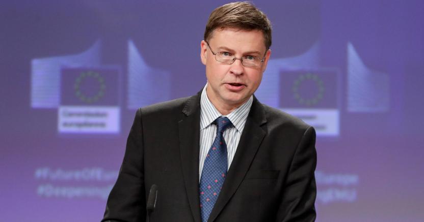 Il vice presidente della Commissione europea, Valdis Dombrovskis