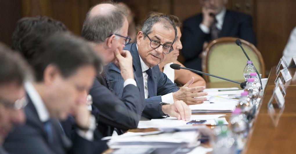 Giovanni Tria (Ansa) 