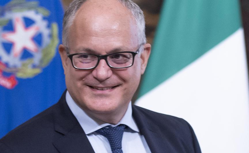 Il ministro dell'Economia e Finanze, Roberto Gualtieri 