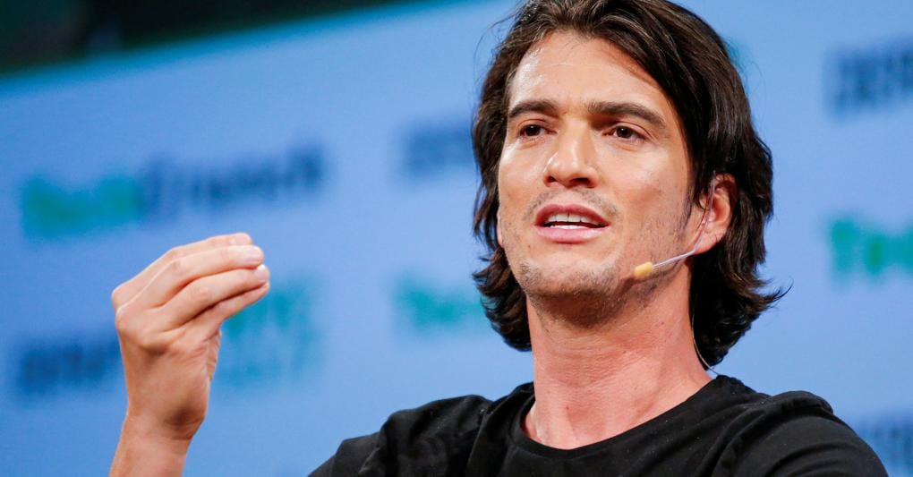 Adam Neumann, ceo dimissionario di WeWork 