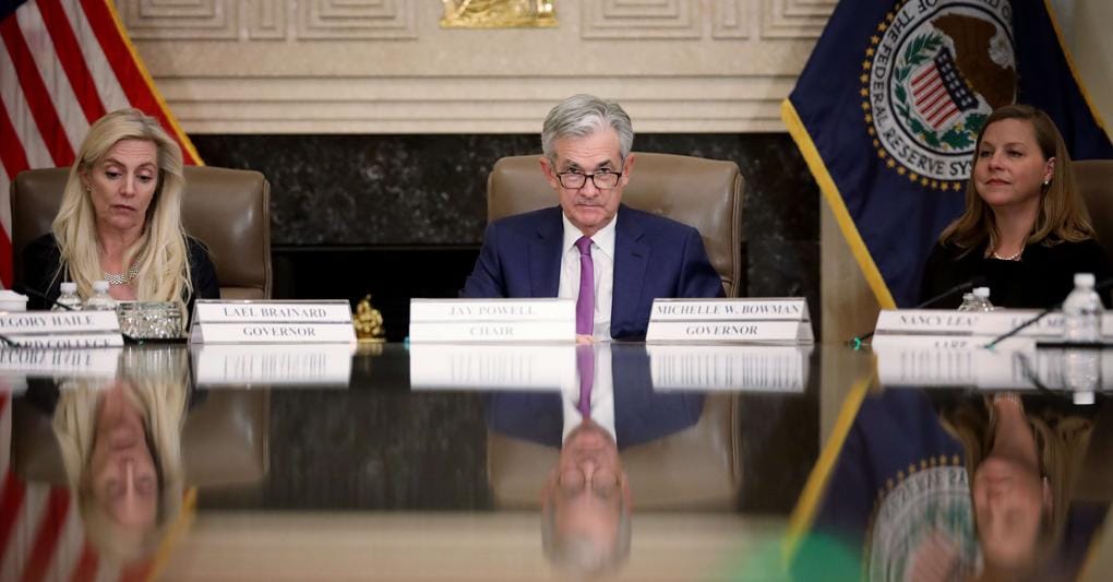 Jerome Powell, presidente della Fed (Afp) 