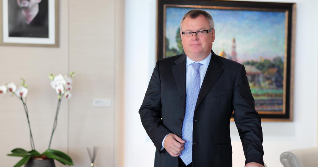 Andrey Kostin, presidente e Ceo di Vtb Group 