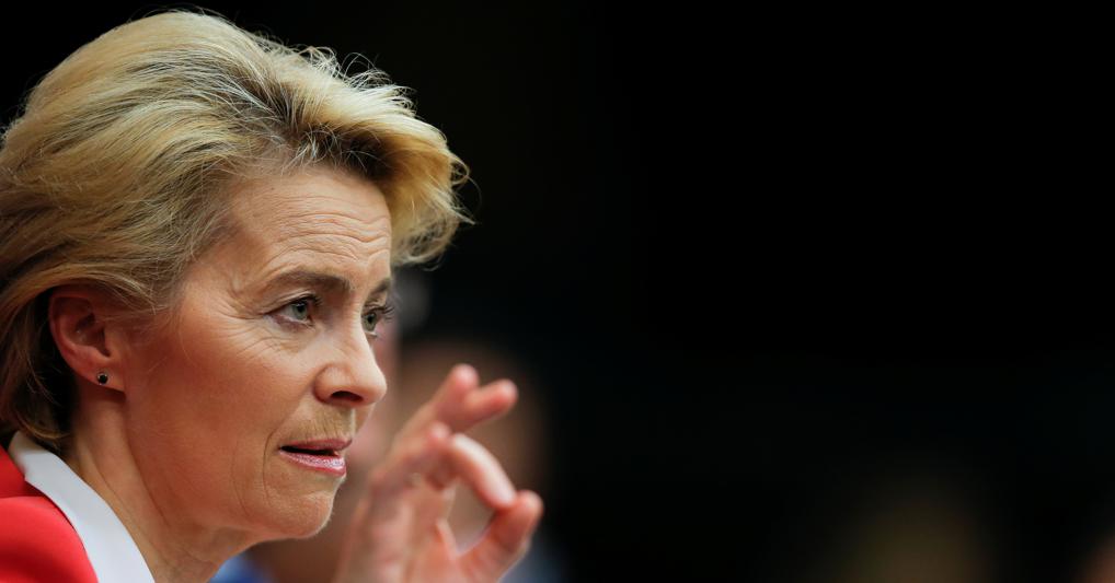 La presidente della Commissione europea Ursula von der Leyen (Reuters) 