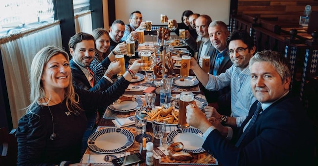 Löwengrube, uno dei 20 ristoranti birreria in stile originale bavarese  