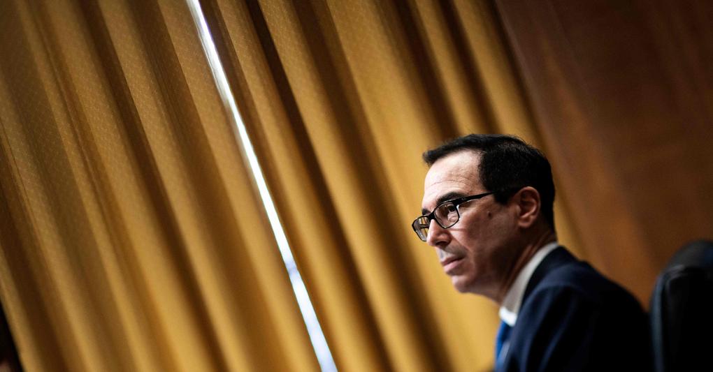 Il ministro del Tesoro americano Steve Mnuchin (Afp) 