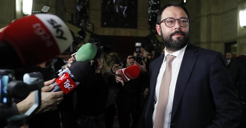 Il ministro dello Sviluppo economico Stefano Patuanelli (foto Ansa)  