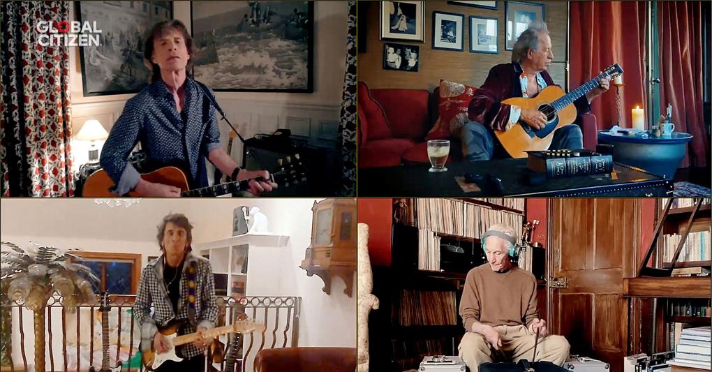 I Rolling Stones, artisti Universal Music, a «One World Together at Home» concerto in streaming contro il coronavirus (Reuters) 