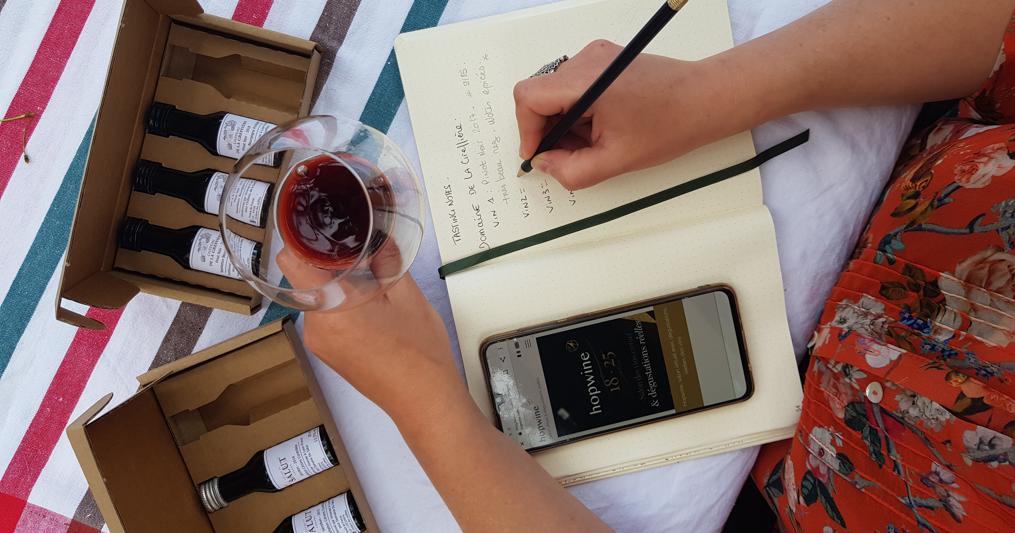 Hopwine è una fiera virtuale francese dedicata al vino 