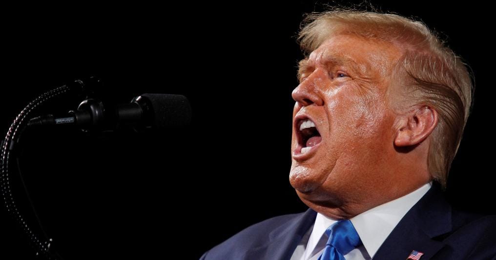 Donald Trump durante un comizio (Reuters) 