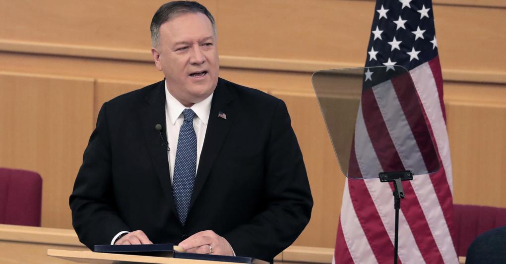 Il segretario di Stato degli Stati Uniti Michael Pompeo sarà in visita in Italia (foto Reuters) 