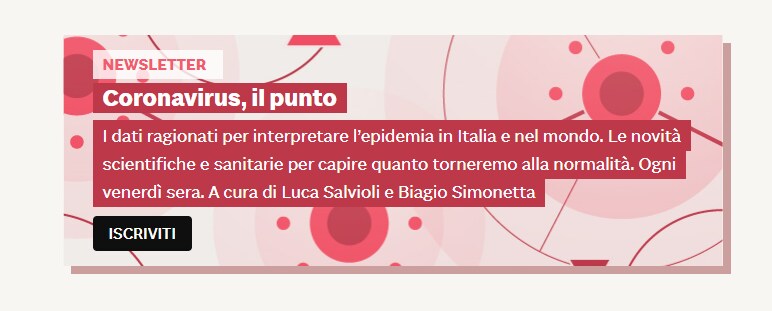 Coronavirus Una Newsletter Settimanale Per Approfondire Come Si Muove Il Contagio Il Sole 24 Ore