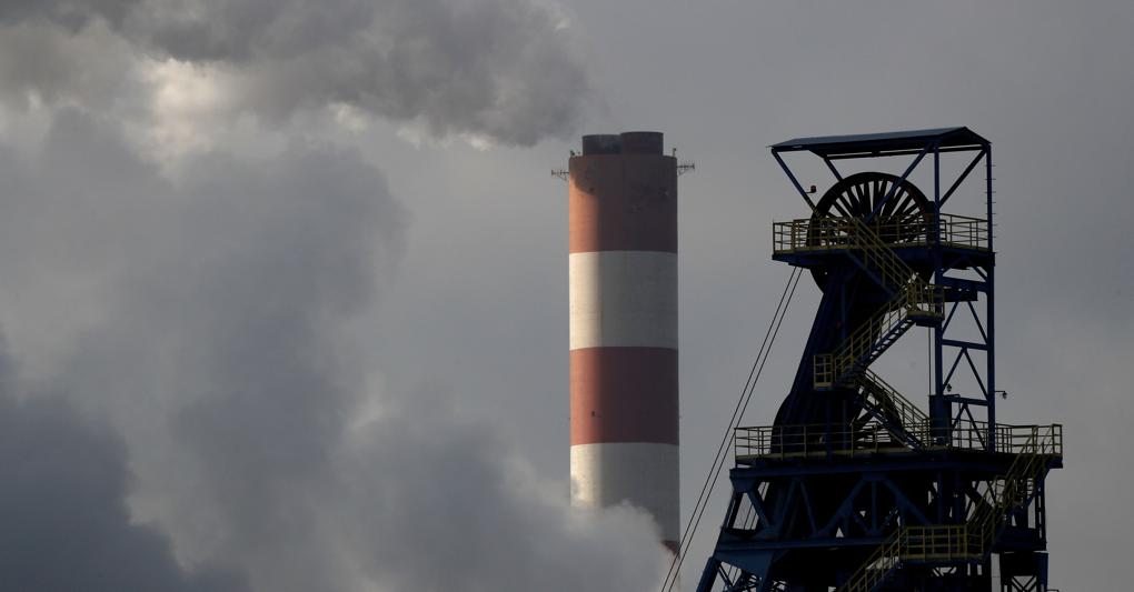 Una centrale termica a Laziska Gorne, Polonia 