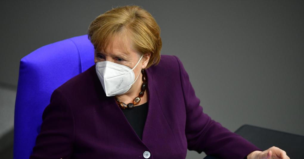 La cancelliera tedesca Angela Merkel 