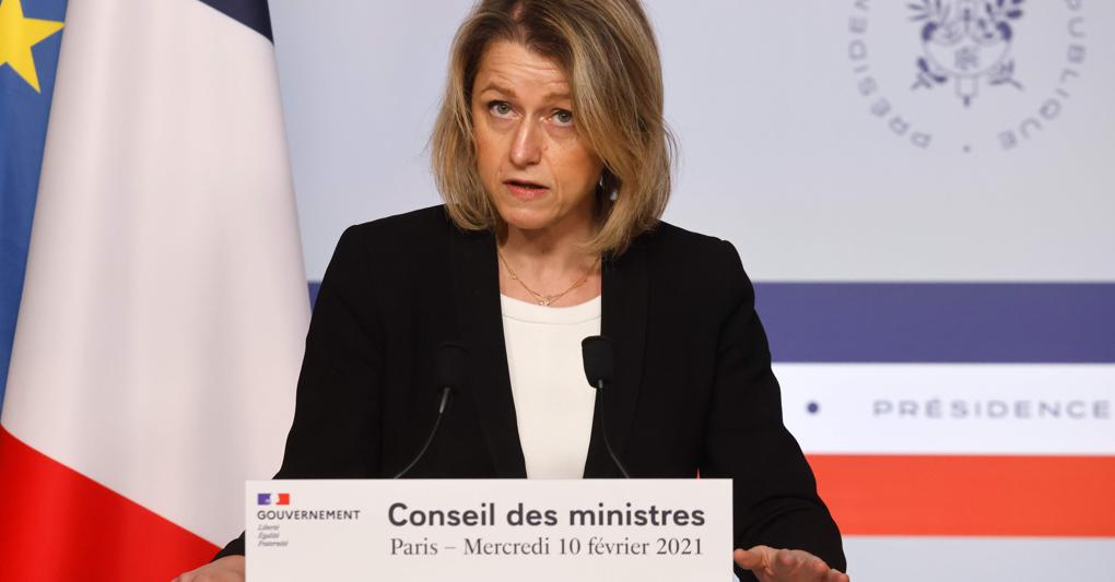 La ministra francese per la Transizione ecologica Barbara pompili - Afp 