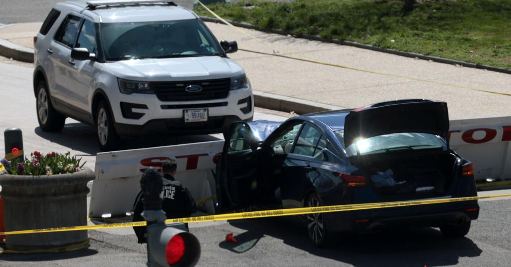 Auto contro il Congresso, assalitore ucciso dalla polizia, muore un agente