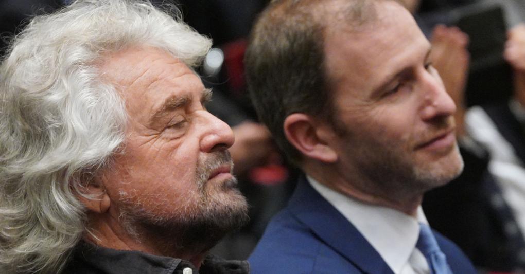 Beppe Grillo e Davide Casaleggio