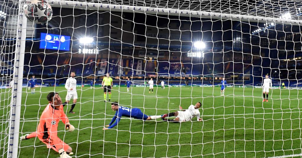 Chelsea-Real Madrid 2-0. Mason Mount  segna il secondo gol (Reuters) 