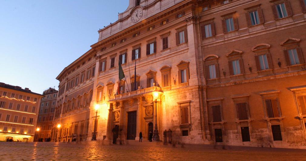 Palazzo Montecitorio, sede della Camera dei deputati  