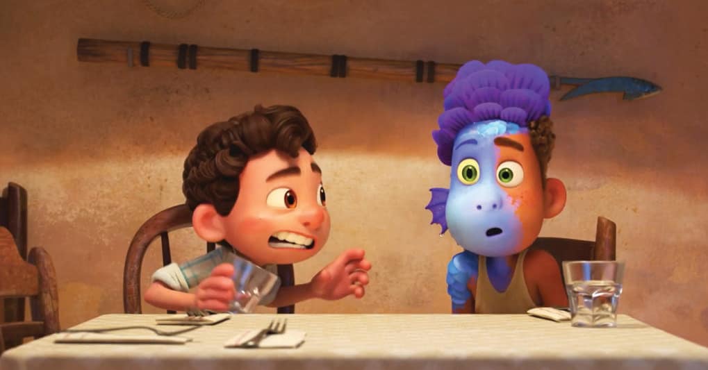 Il nuovo lungometraggio d’animazione Disney e Pixar “Luca”, del quale sono usciti in questi giorni i primi due trailer. Il film racconta di una calda estate in una città di mare delle Cinque Terre 