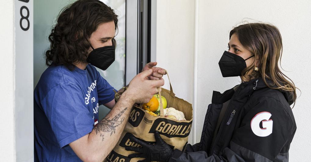 Dark store sul territorio con prodotti locali e consegna rapida sono i l valore aggiunto  di Gorillas 