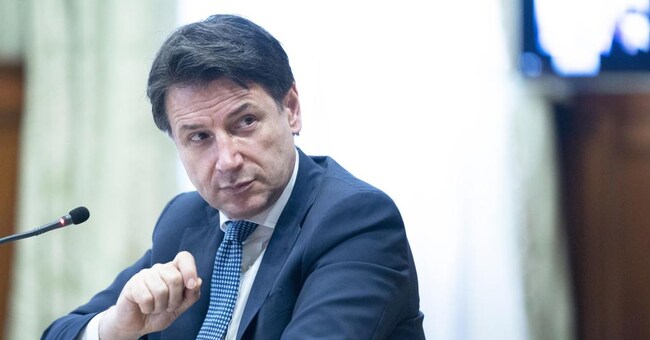 Il leader in pectore di M5s Giuseppe Conte (foto Ansa)