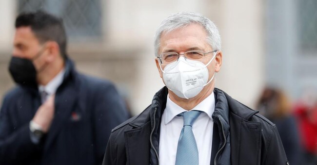 l ministro dell’Economia Daniele Franco (foto Reuters)