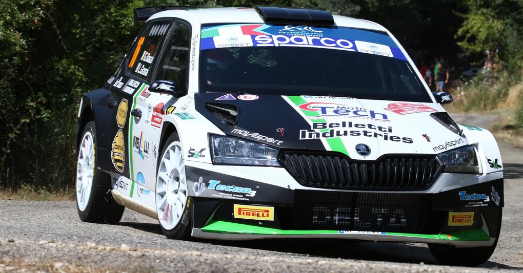 Giandomenico Basso e Lorenzo Granai su Skoda Fabia R5 