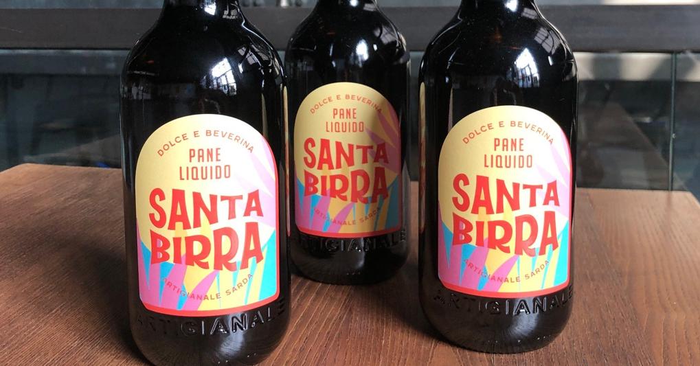 Pane Liquido della linea Santa Birra del birrificio artigianale Rubiu 