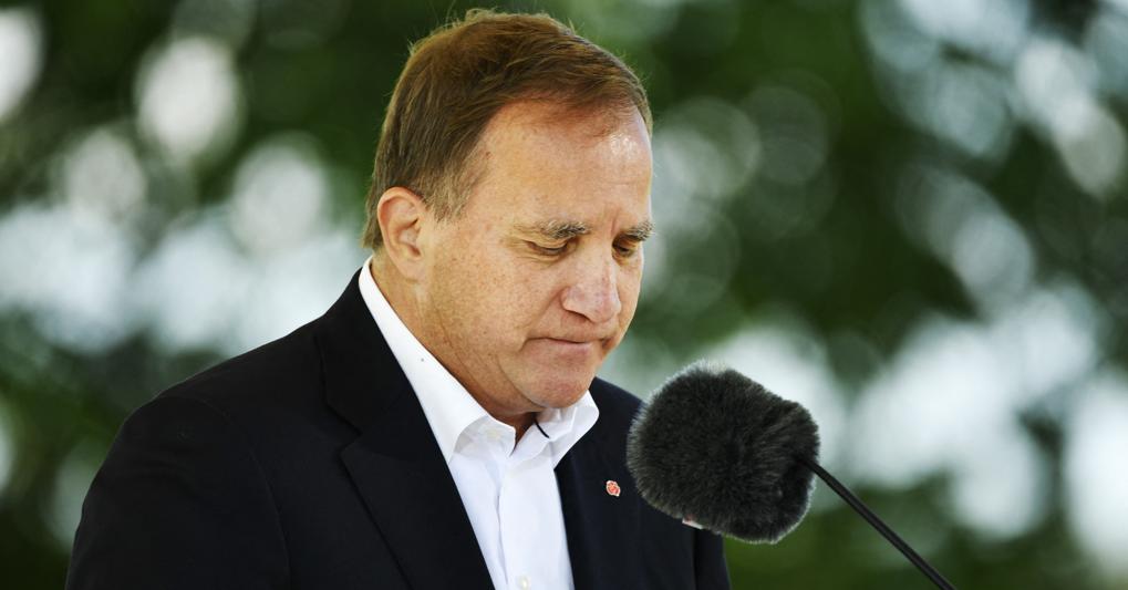 Il premier svedese Stefan Lofven 