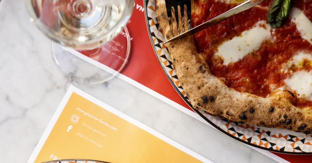 Una pizza di Lievità 