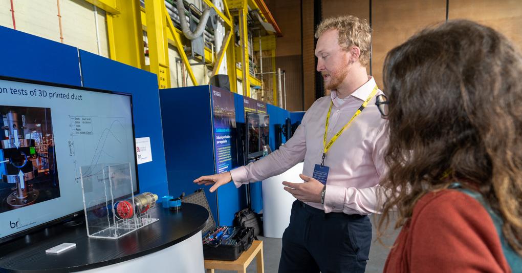  Un'immagine del laboratorio di robotica di BT 