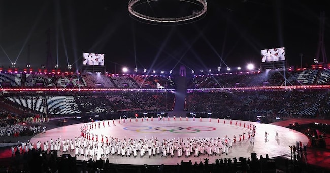 Inaugurazione PyeongChang 2018 (Getty Images)