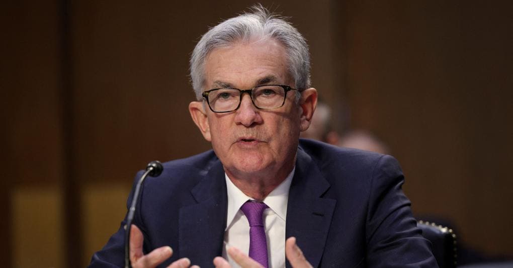 Il presidente della Federal reserve Jerome Powell 