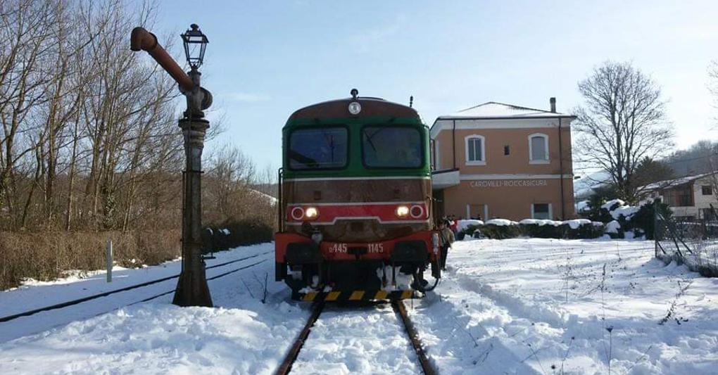 Treno storico Sulmona-Carovilli 
