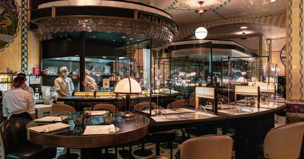 Food Halls di Harrods: Pasta Bar 