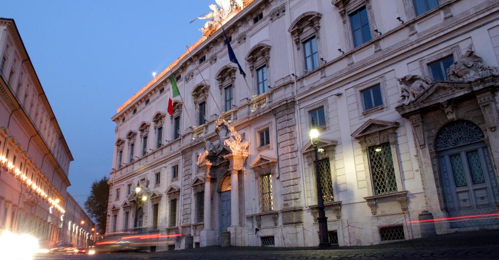 Palazzo della Consulta, sede della Corte Costituzionale 