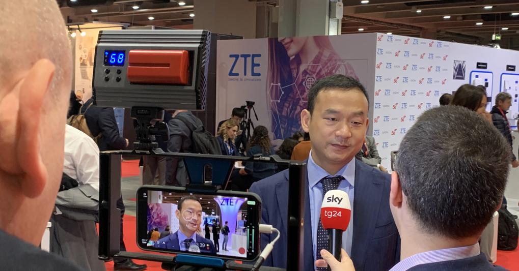Hu Kun, presidente Western Europe e ceo di Zte Italia  