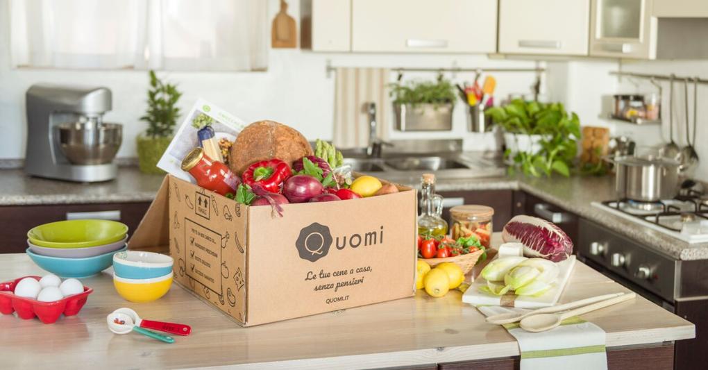 Meal kit di Quomi: gli ingredienti per preparare le ricette arrivano a casa 