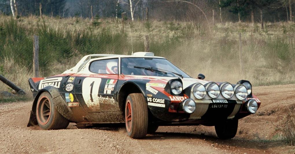 Lancia Stratos, rally version 1972-1975 (Ansa) 