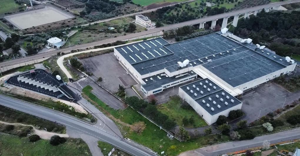 il complesso ex Miroglio ora sede di Agromed 