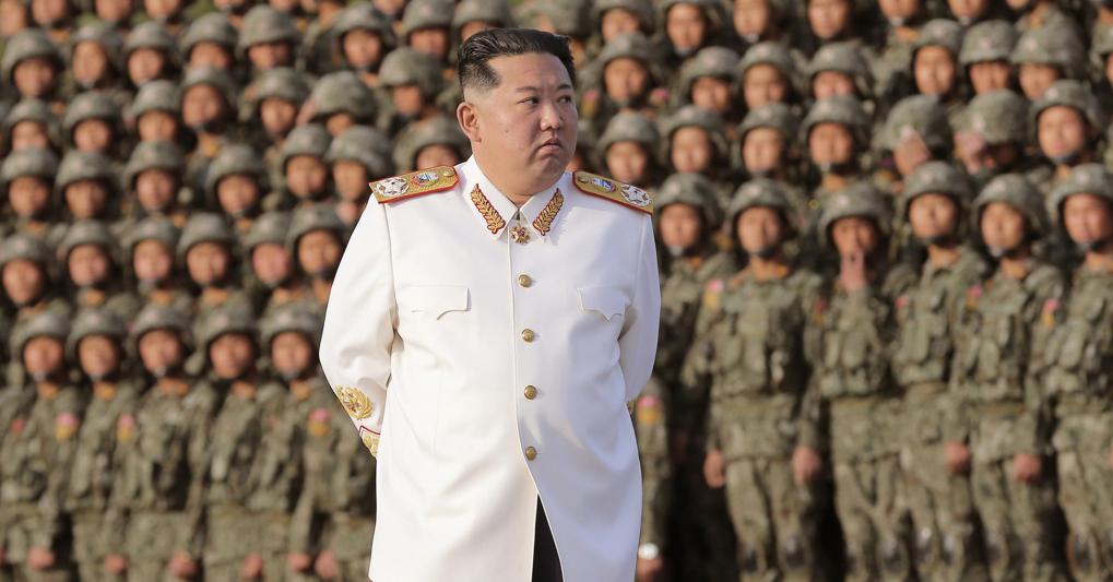 Il leader della Corea del Nord Kim Jong-Un  (Epa) 