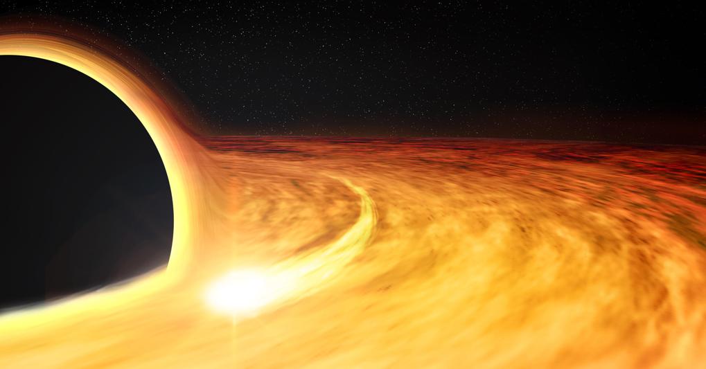 buco nero trovato vicino alla terra