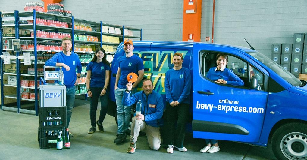 Il team della startup Bevy 