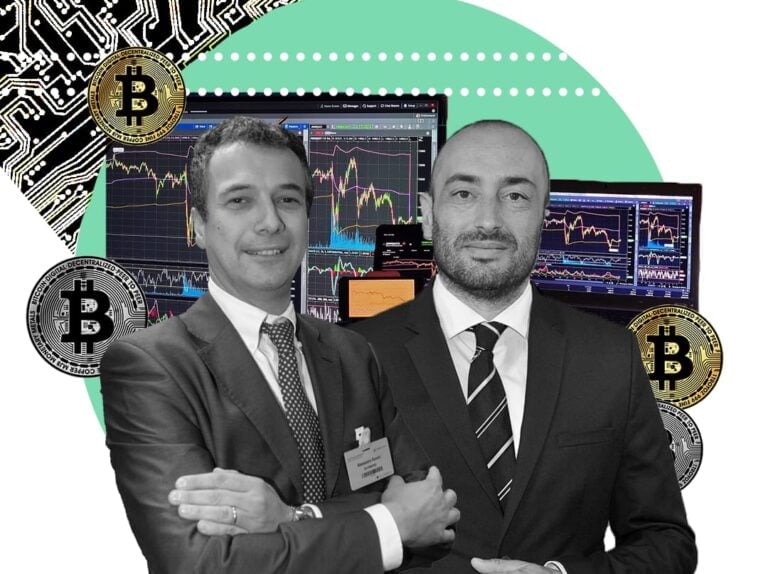 I due co-ceo di Criptosmart, Alessandro Ronchi e Alessandro Frizzoni 