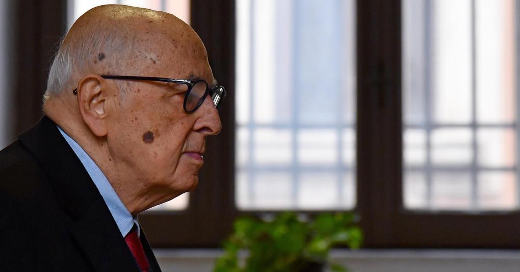 Giorgio Napolitano (Ansa) 