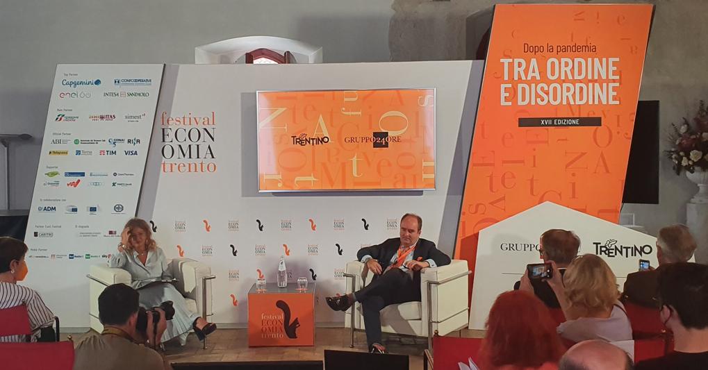 Emma Marcegaglia e Alberto Faustini 
